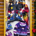 Beautifully knitted jumpers and hats (1558 visits) Striezelmarkt stall selling knitted jumpers Beautifully knitted jumpers and hats